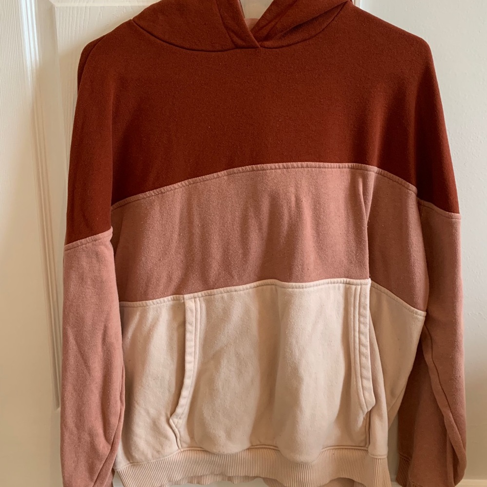 striped hoodie